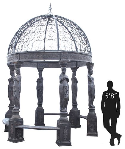 ARCHITECTURAL CAST IRON GARDEN