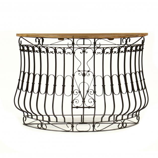 ARCHITECTURAL IRON AND MAHOGANY
