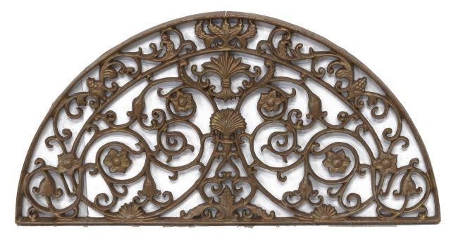 ARCHITECTURAL PAINTED CAST IRON