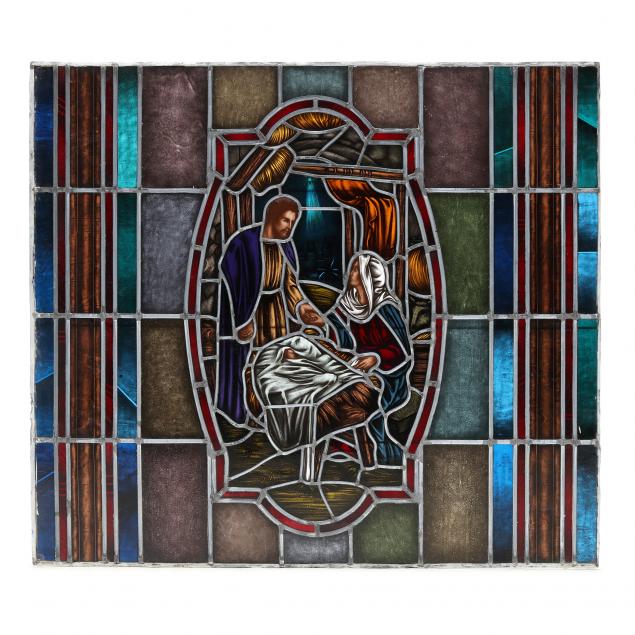 ARCHITECTURALLY SALVAGED STAINED