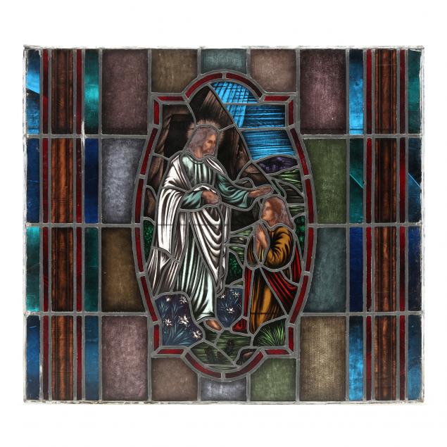 ARCHITECTURALLY SALVAGED STAINED