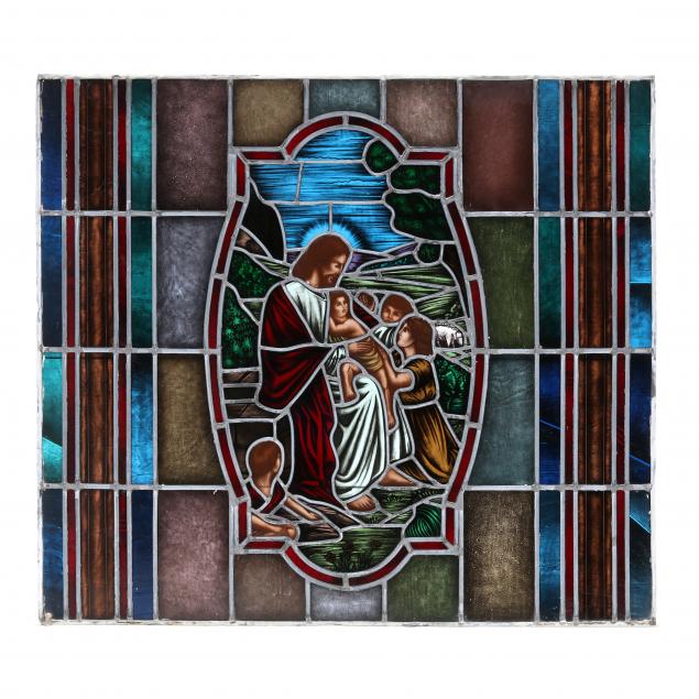 ARCHITECTURALLY SALVAGED STAINED