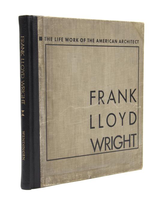 * (ARCHITECTURE) WRIGHT FRANK LLOYD