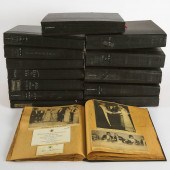 Archive of 14 Large Scrapbooks