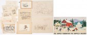 ARCHIVE OF 24 LEO B. BLAKE ART