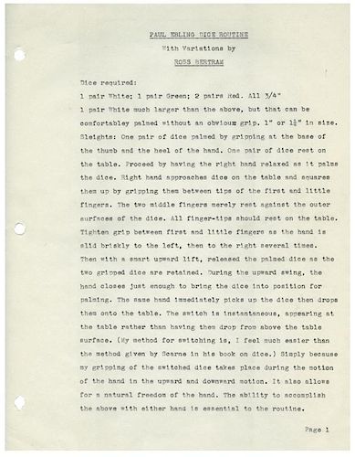 ARCHIVE OF CONNIE BUSH MANUSCRIPTS,