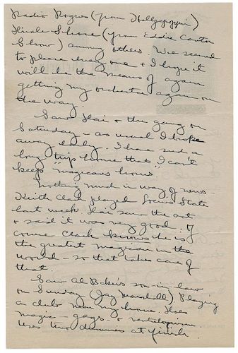 ARCHIVE OF HERBERT HOOD MAGIC