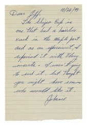 ARCHIVE OF JOHN DAHMS-JEFF BUS