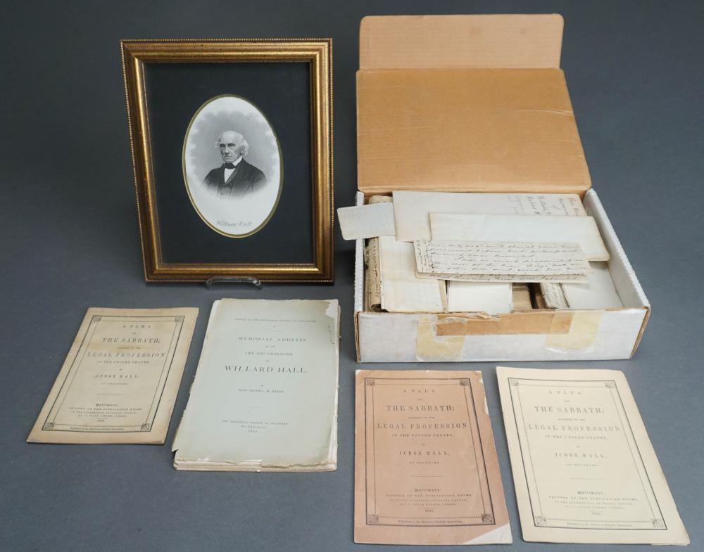 ARCHIVE OF JUDGE WILLARD HALL