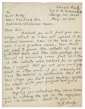 ARCHIVE OF MARLO LETTERS AND M