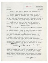 ARCHIVE OF MARTIN GARDNER CORR