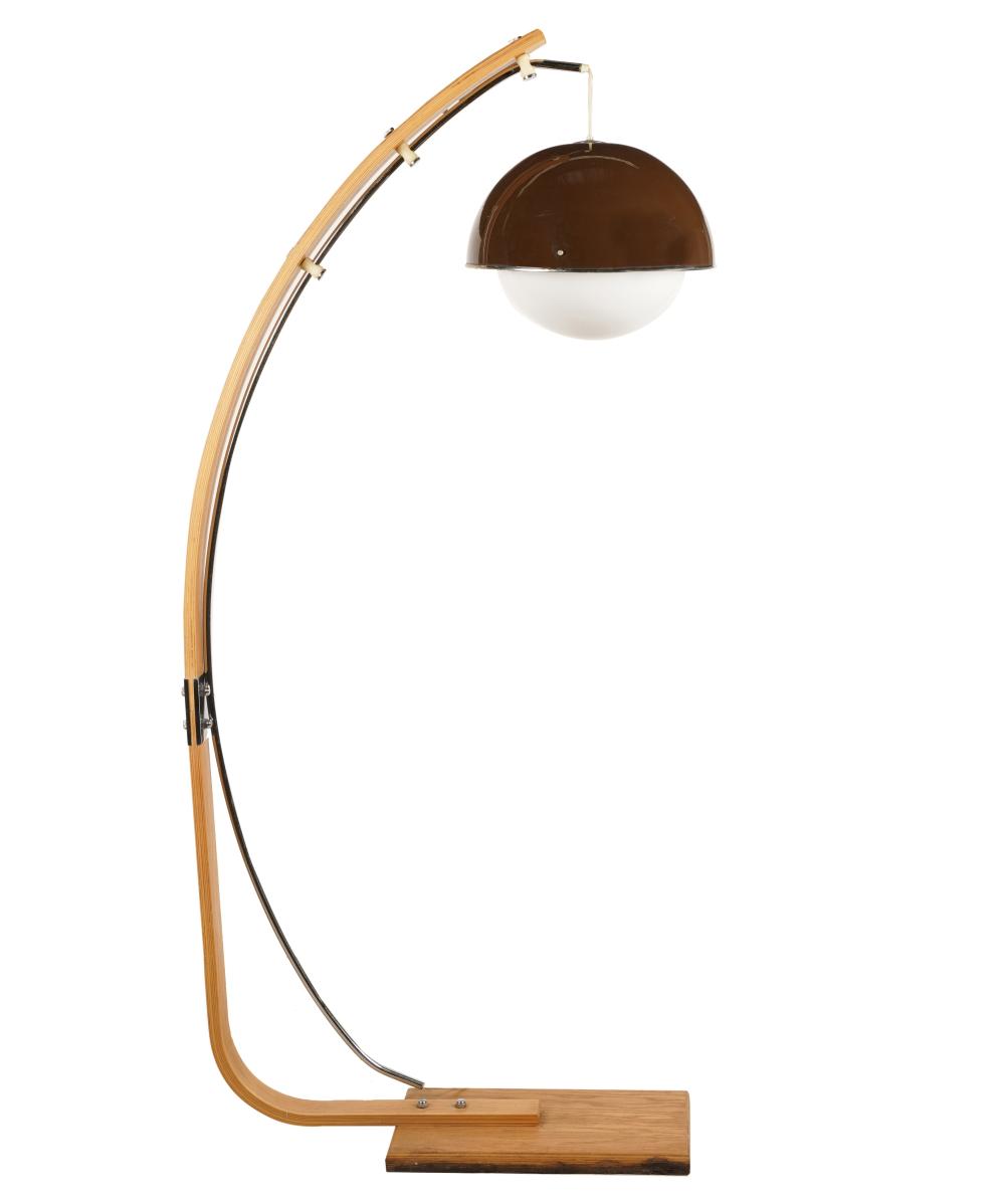 "ARCO" STYLE FLOOR LAMPbent