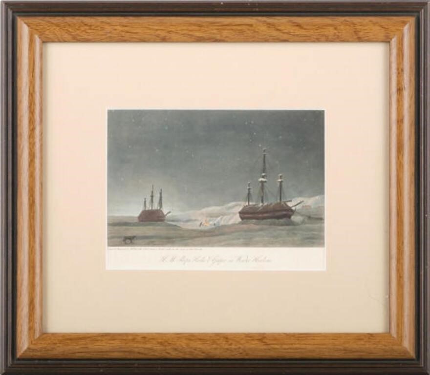 ARCTIC PRINTSA set of five 19th