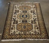 ARDABIL RUG, 7 FT 1 IN X 9 FT