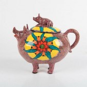 ARDMORE STUDIO LIDDED TEAPOT,