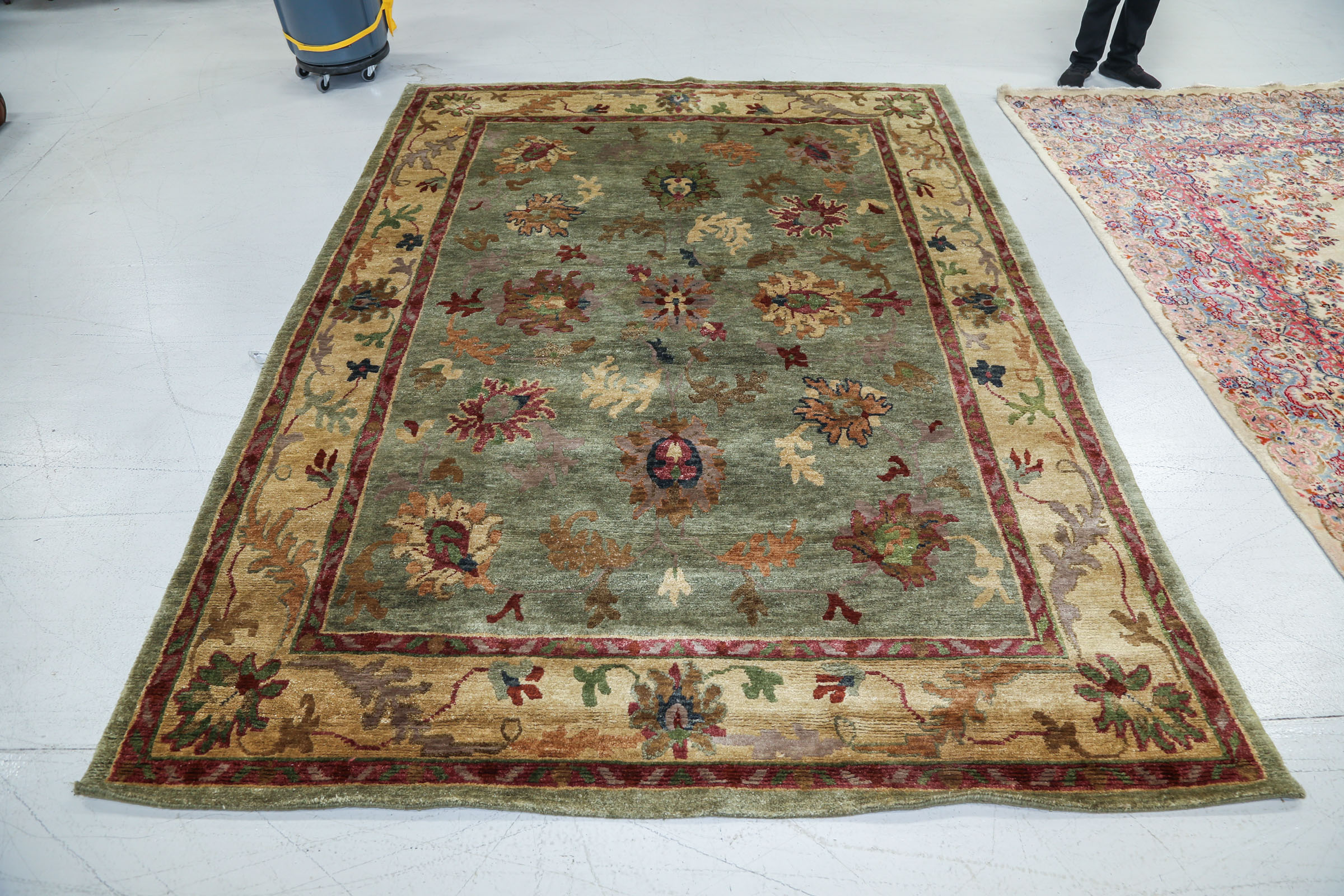 ARFTS & CRAFTS STYLE TIBETAN RUG,
