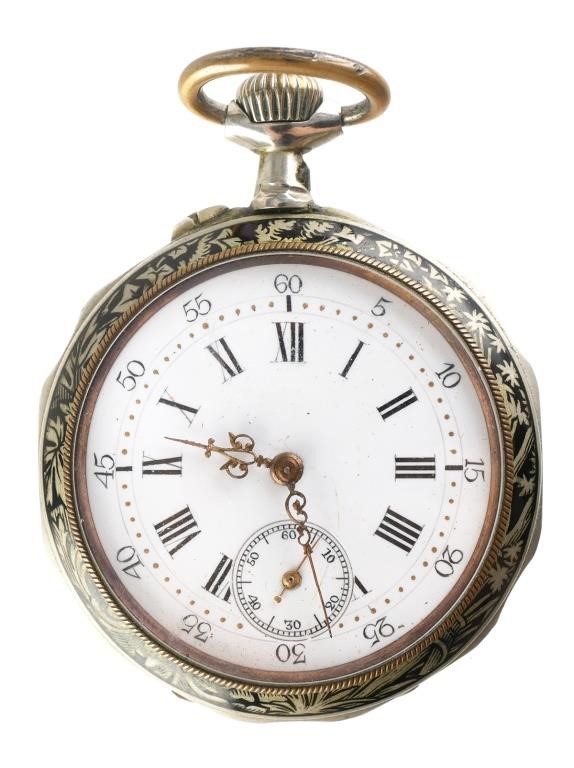 ARGENTAN POCKET WATCH,