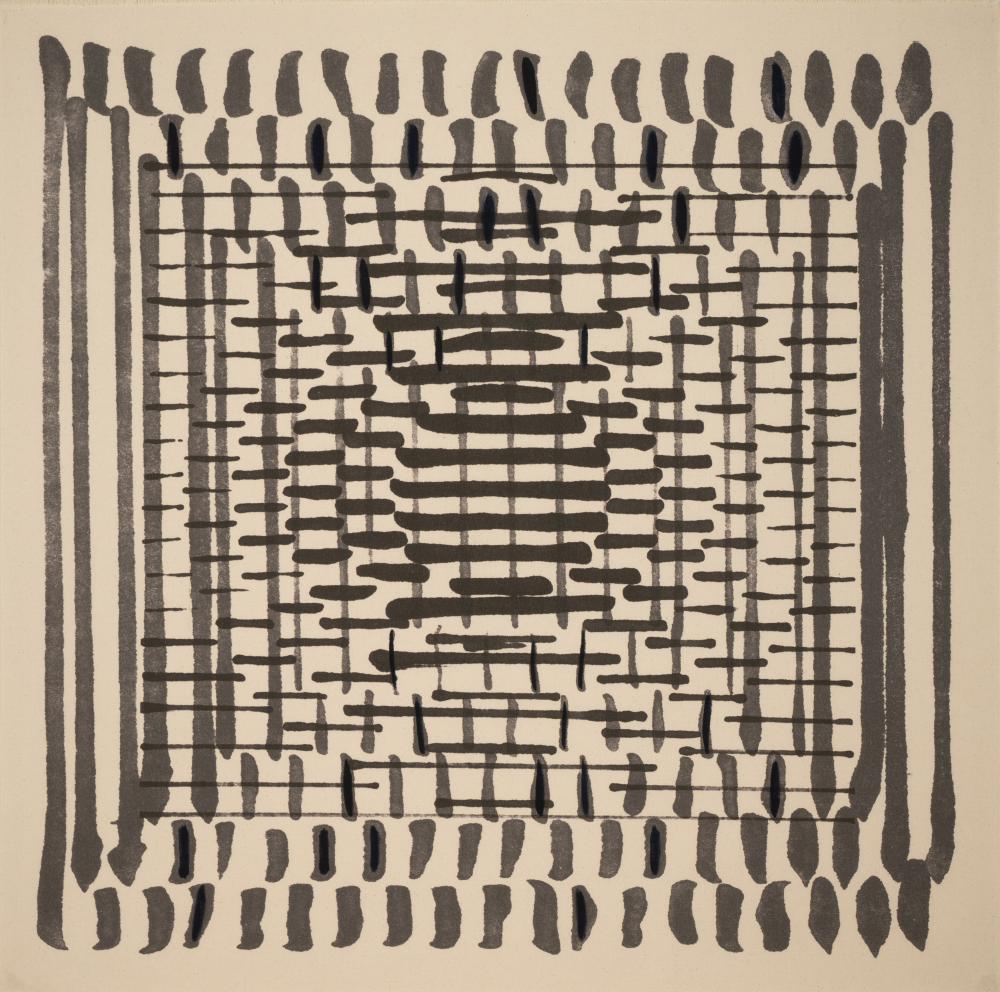ARHAUS ABSTRACT LINES FRAMED