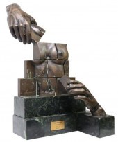 ARI HARPAZ (D2008) BRONZE SCUL