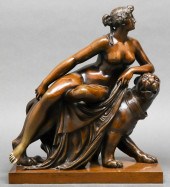 ARIADNE ON THE PANTHER BRONZE