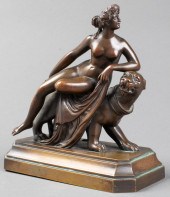 ARIADNE ON THE PANTHER BRONZE