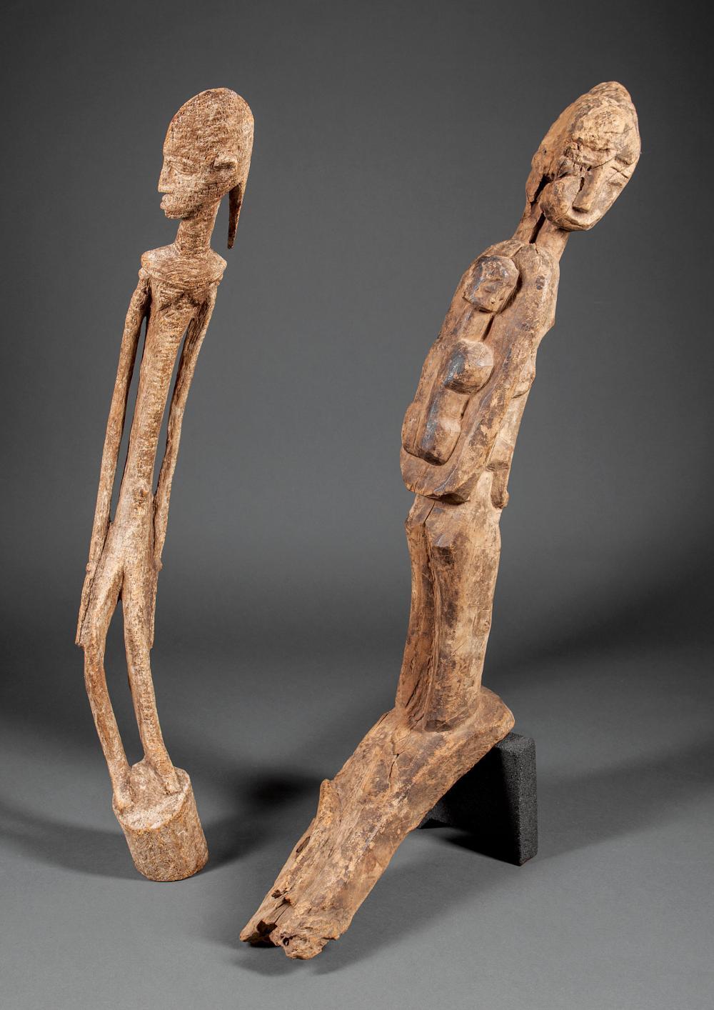 ARICAN CARVED WOOD NOMMO