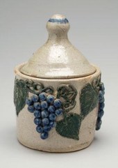 Arie Meaders lidded canister (