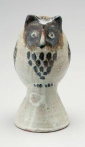 Arie Meaders owl, brown and bl