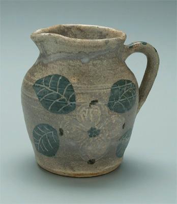 Arie Meaders pitcher, incised and