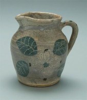 Arie Meaders pitcher, incised