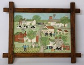 ARLENE FISHER FOLKSY OIL ON AR