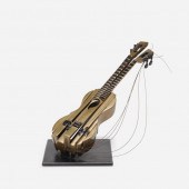 Arman. Violin. 2002, patinated