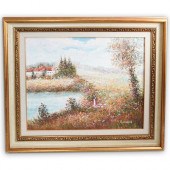 ARMAND CARON OIL ON CANVASDESC