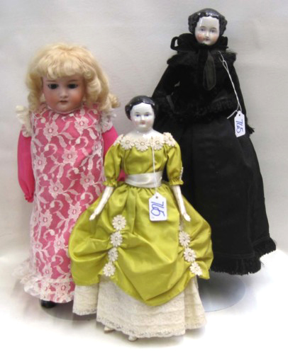 ARMAND MARSEILLE BISQUE HEAD DOLL