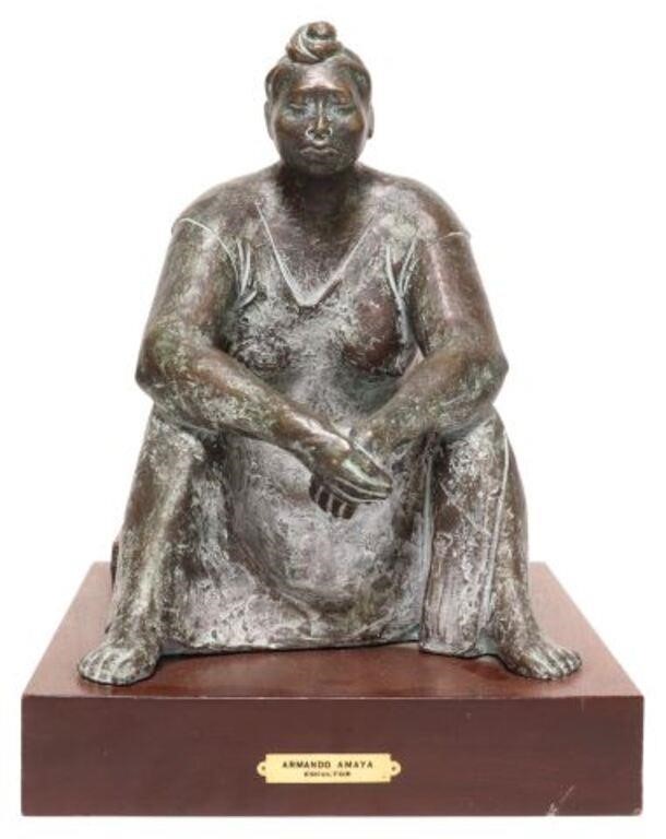 ARMANDO AMAYA (B.1935) VERDIGRIS