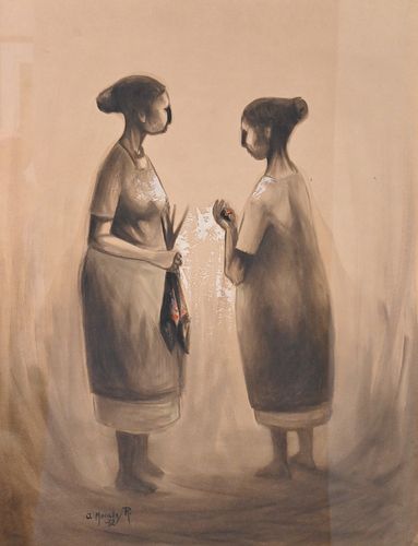 ARMANDO MORALES (1927-2011), TWO