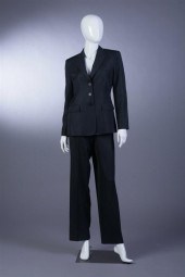 ARMANI COLLEZIONI BLACK PANTSU