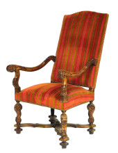 ARMCHAIR, 20TH C. REPRODUCTION