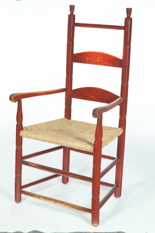 ARMCHAIR.  American  late 18th