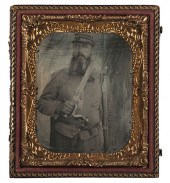 Armed Confederate Soldier Civi