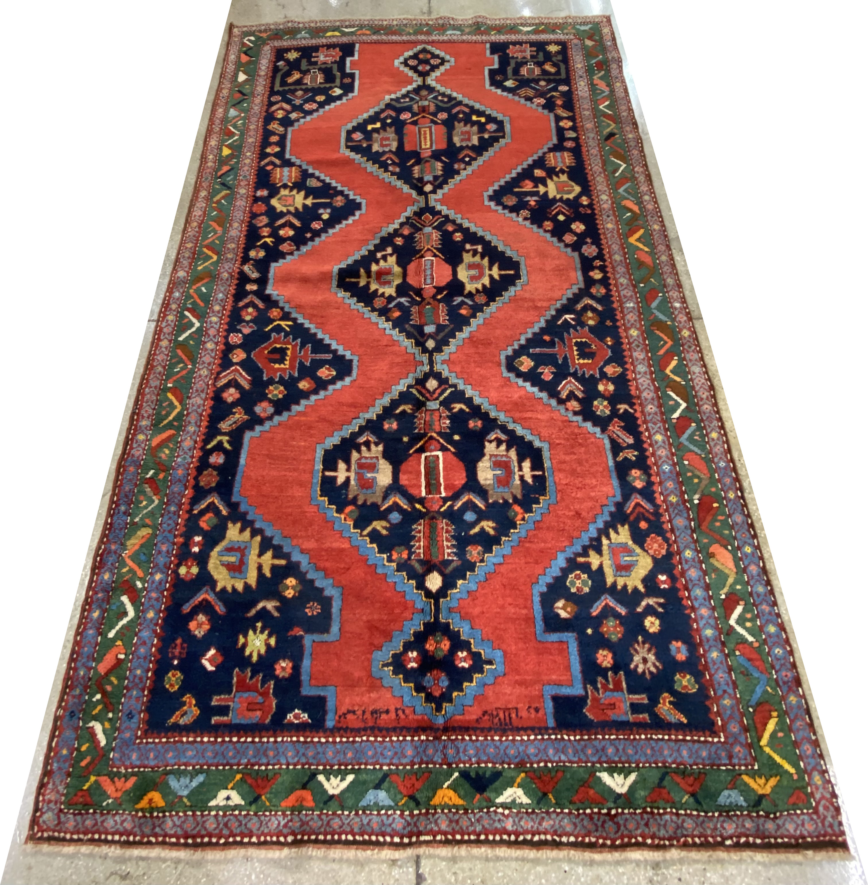 ARMENIAN KAZAK SIGNED RUG