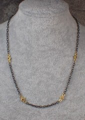 ARMENTA SILVER AND GOLD CHAIN