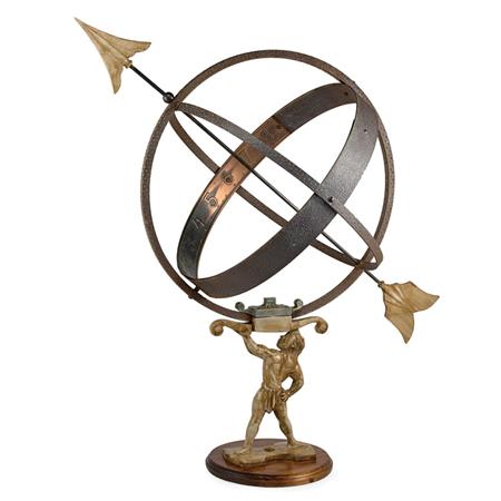 Armillary Garden Sundial 	 