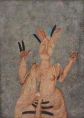 ARMODIO. Tempera on Masonite '
