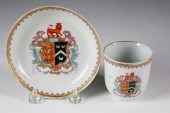 ARMORIAL CHINA TRADE PORCELAIN