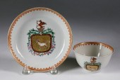 ARMORIAL CHINA TRADE PORCELAIN