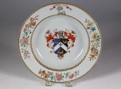 ARMORIAL CHINA TRADE PORCELAIN
