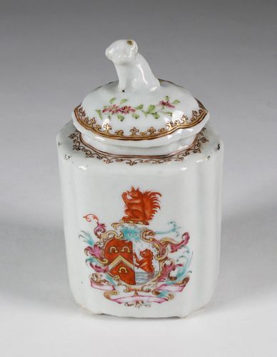 ARMORIAL CHINA TRADE PORCELAIN