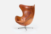 ARNE JACOBSEN, 'EGG' LOUNGE CH