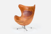 ARNE JACOBSEN, 'EGG' LOUNGE CH